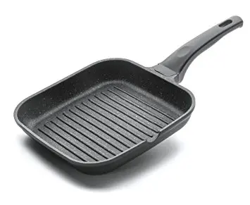 [24127] Asador Eco-Piedra Liso 28X28 Cms                                 