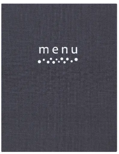 [28211] Porta Menu A4 Pablo Collection 250X320 Mm