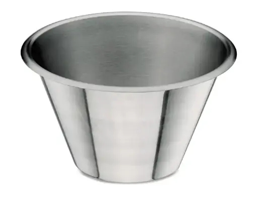 [60028] Fuente Conica Inox. 28 Cm.            