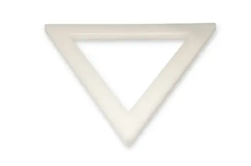 [60402] Triangulo Fibra 40 Cm.          
