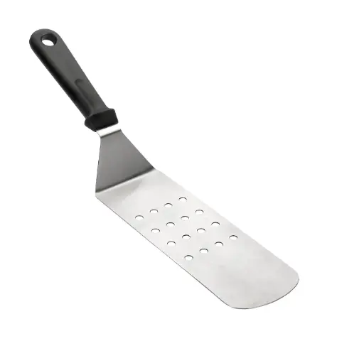 [60421] Espatula Monobloc Inox. Perforada 21,5 Cm.   