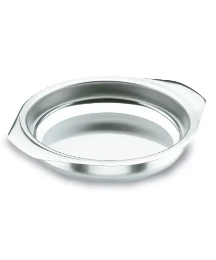 [61116] Plato Huevo Inox. 16 Cm.    