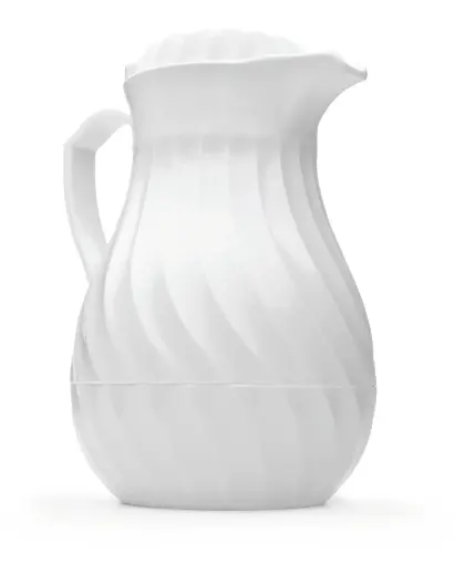 [62496] Jarra Termo Pc. Blanca 0,6 L.