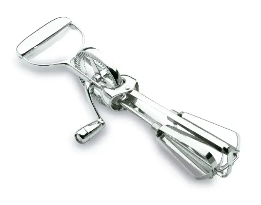 [62901] Batidor Manivela Inox.                                           