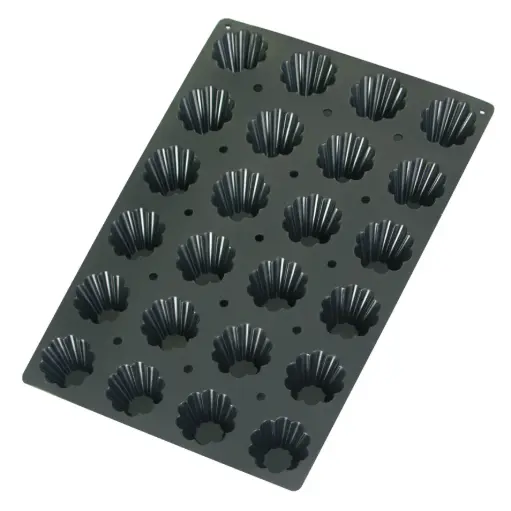 [66760] Molde Sil. 60X40 Cm. Briochette 79X35 Mm
