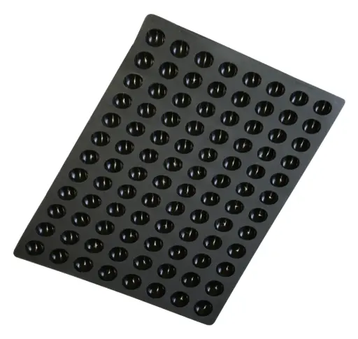 [66762] Molde Sil. 60X40 Cm. Semiesfera 35X17.5 