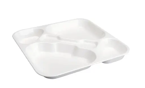 [66952] Bandeja Autoservicio Pc. Blanca 33X33 Cm.