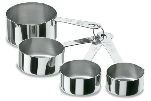 [67007] Cazo Medidor Inox. 4 Unid.    