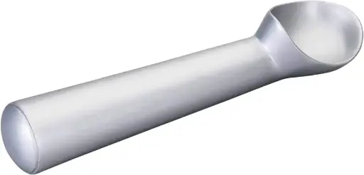 [67090] Racionador Helado Fijo Aluminio 18 Cm.        