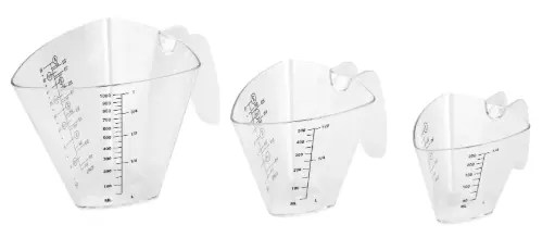 [67131] Juego 3 Jarras Medididoras Pc. 250-500-1000 Ml.
