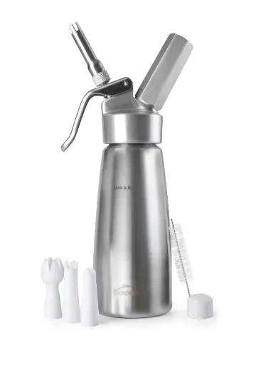 [68404] Sifon Crema Aluminio 0.5 L. 