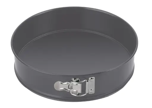 [68714] Molde Tarta Chapa Desmontable Redondo 24X7 Cm. 