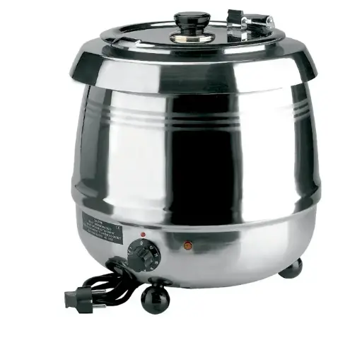 [69038] Olla Calentador Sopa Electr.Inox 10 Ltos