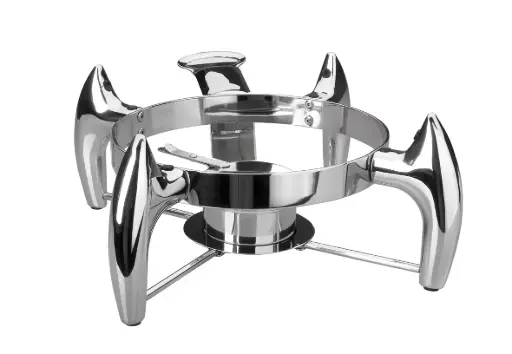 [69097] Soporte Chafing Dish Luxe Redondo 41X32 Cm.      