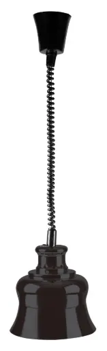 [69359] Lampara Buffet Infrarrojos Extensible Negro 275 W.
